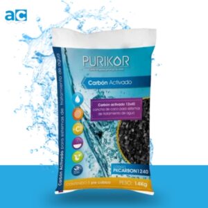 Carbón Activado– Bulto de 1 ft³ | Concha de coco para sistemas de tratamiento de agua