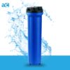 Portafiltro – Azul 20 pulgadas | Para cartuchos de 2.5" x 20" con botón de purga